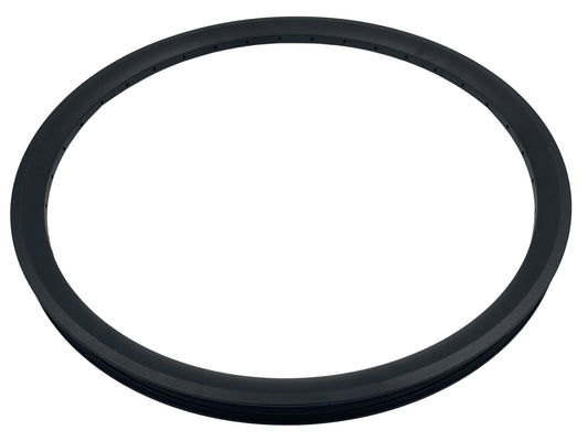 Sort fælg til Klods-Hans og Tinsoldaten el-ladcykel fra EventyrCykler