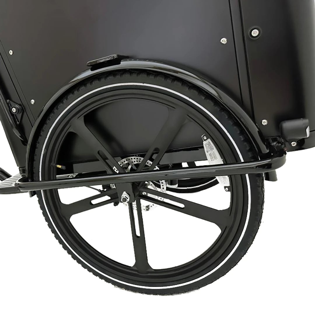 Hjul på Lille Klaus ladcykel fra EventyrCykler