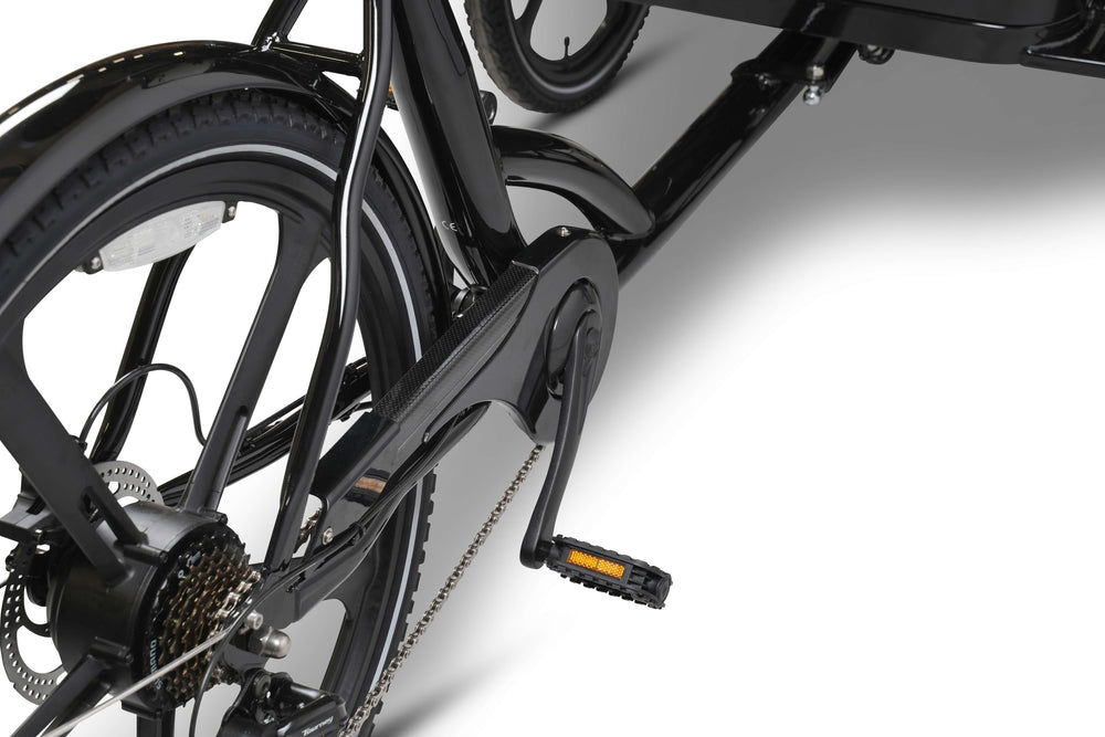 Pedal på Lille Klaus ladcykel fra EventyrCykler