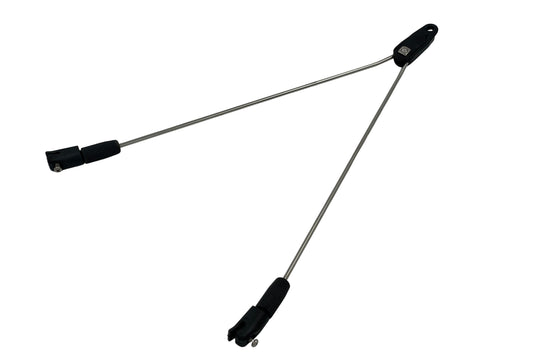 Beslag til bagskærm på Tommelise ladcykel fra EventyrCykler