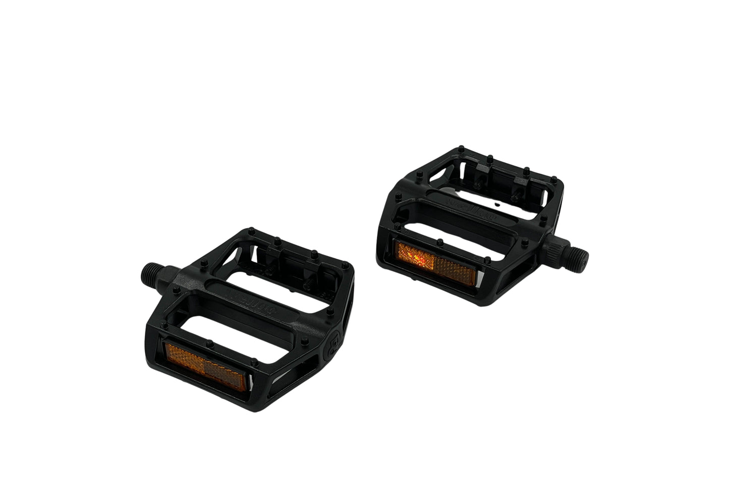 Sort pedalsæt fra Wellgo til ladcykel