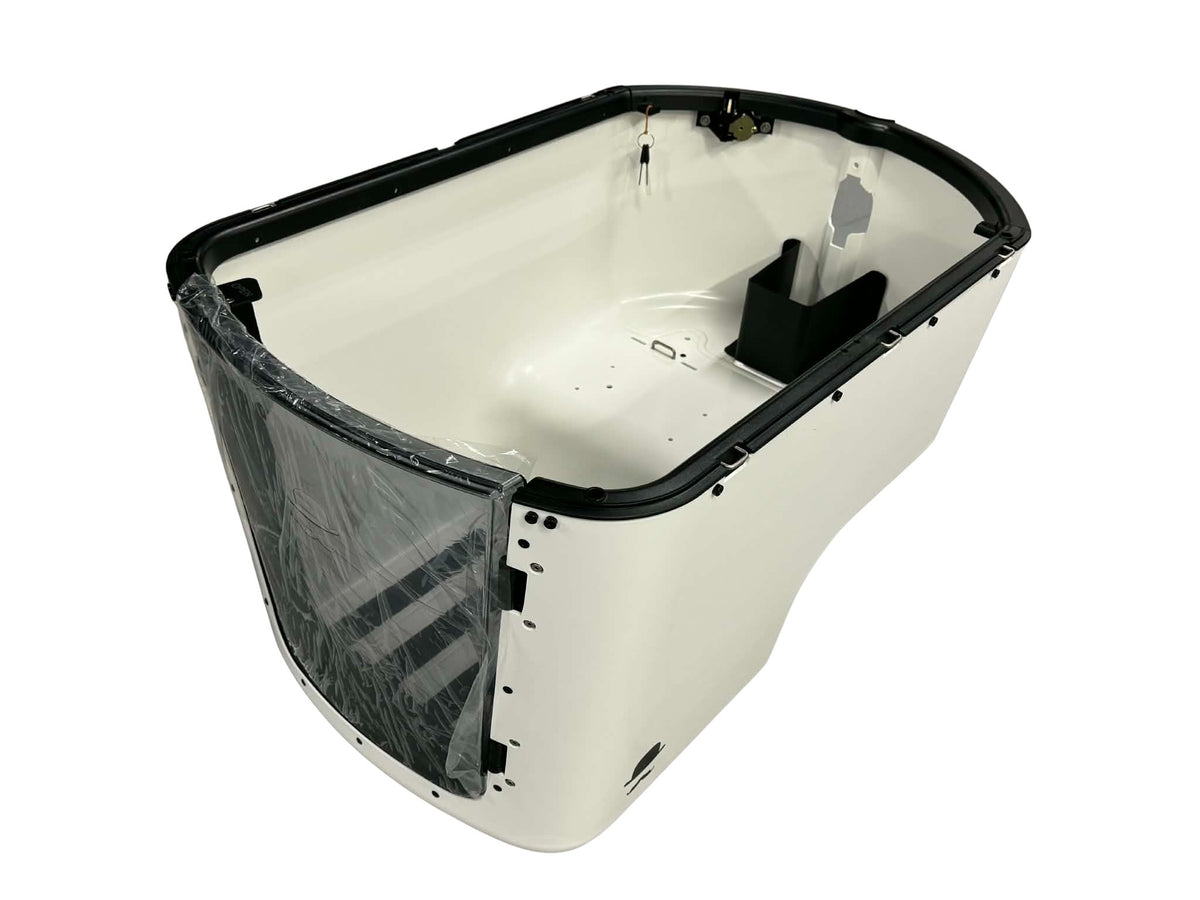 Box w/ Door - White