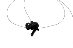 Sort Shimano gearskifter til ladcykel med kabel