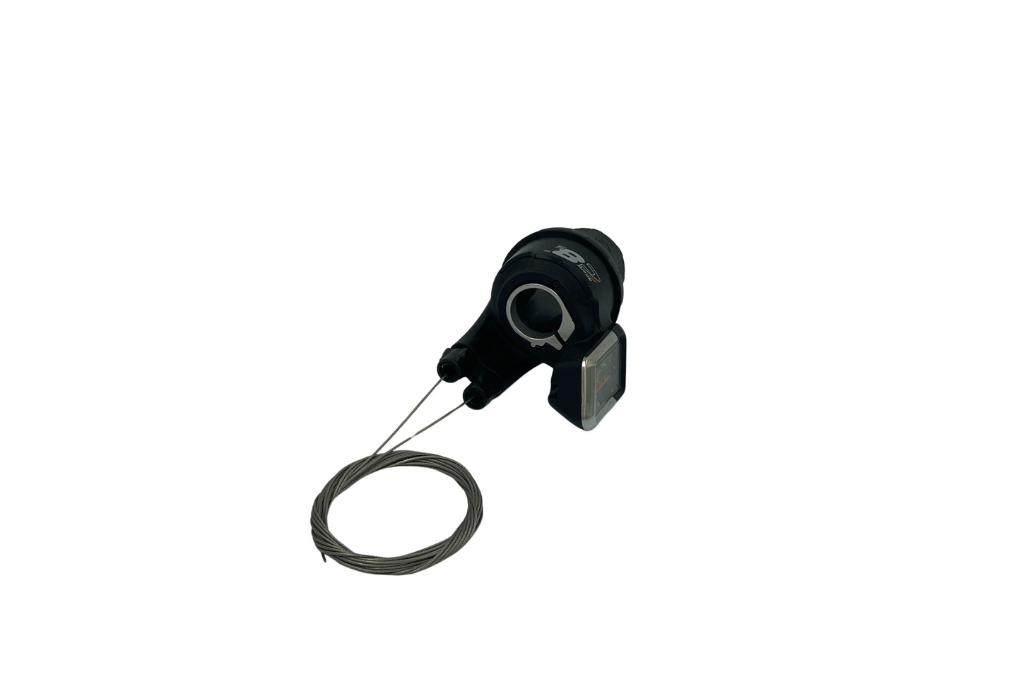 Sort gearskifter med display fra NuVinci