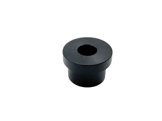 Black plastic flanged bushing for butchers and bicycles electric cargo bike [Ladcykel]
