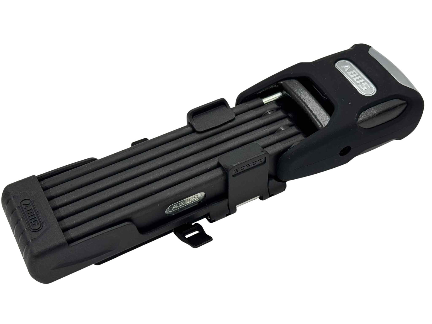 Abus 6959 - 6000KA XPlus Alarm Folding Lock - 90 cm + 5950 Ring Lock - [Ladcykel] -  eventyrcyklerdk 