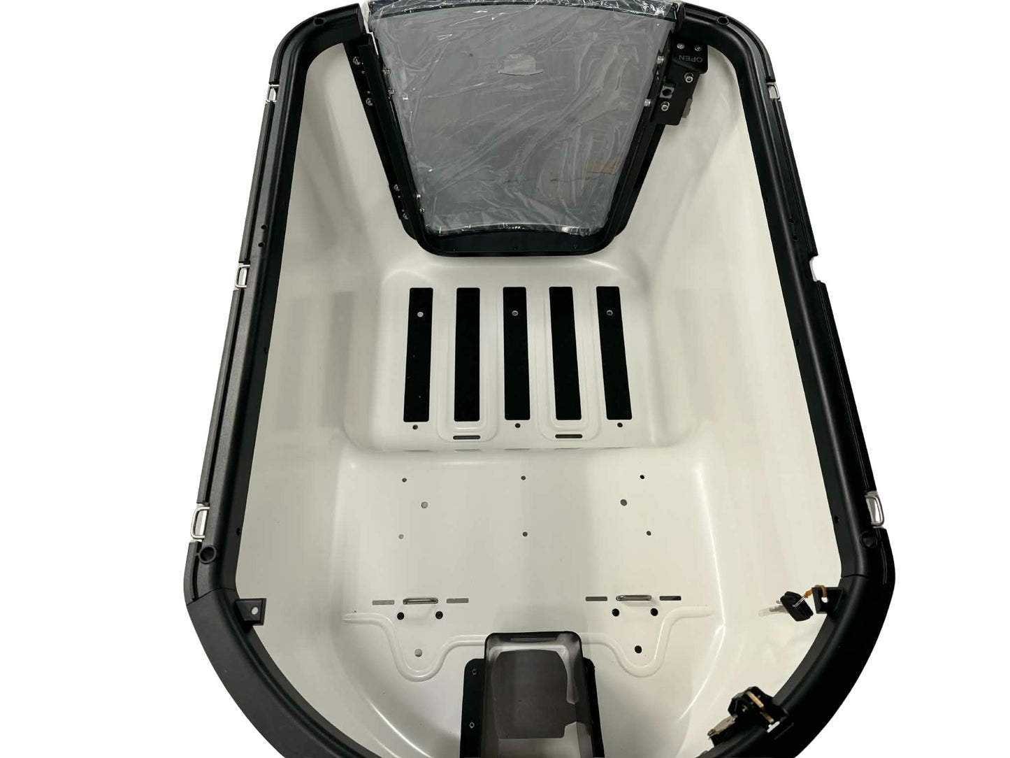 Box w/ Door - White