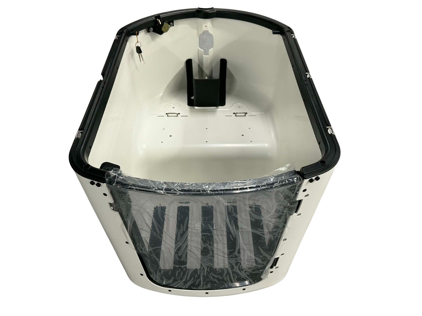 Box w/ Door - White