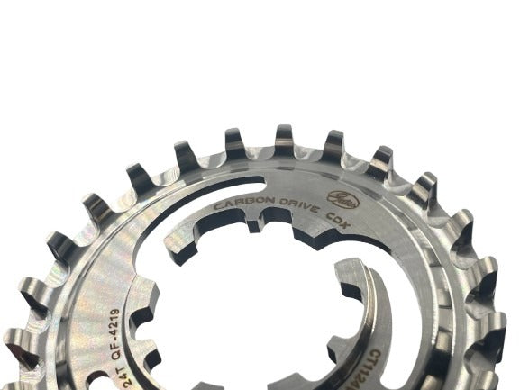 Carbon Drive CDN Rear Sprocket - 24T QF-4219 - [Ladcykel] -  eventyrcyklerdk 