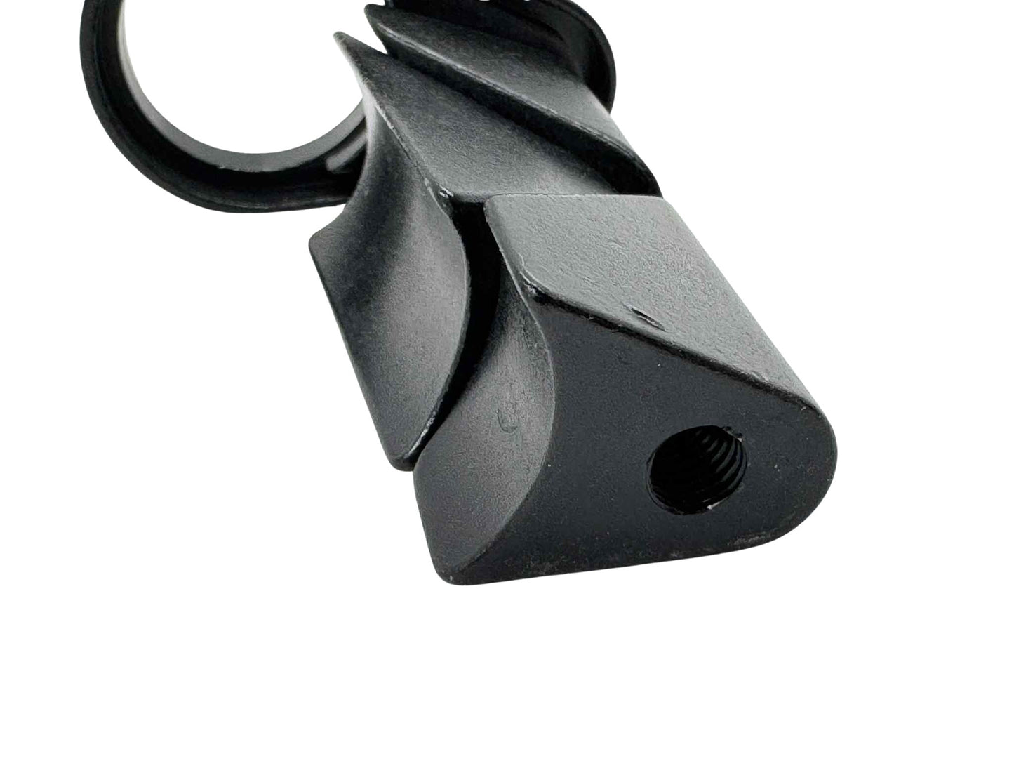 Black seat clamp for butchers and bicycles and Klods-Hans electric cargo bikes [Ladcykel]