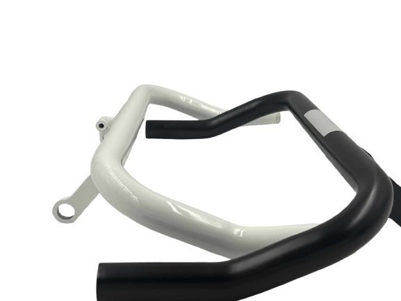 Footrest Bar (Black and White) - [Ladcykel] -  eventyrcyklerdk 